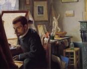 菲利克斯 瓦洛东 : Felix Jasinski in His Printmaking Studio